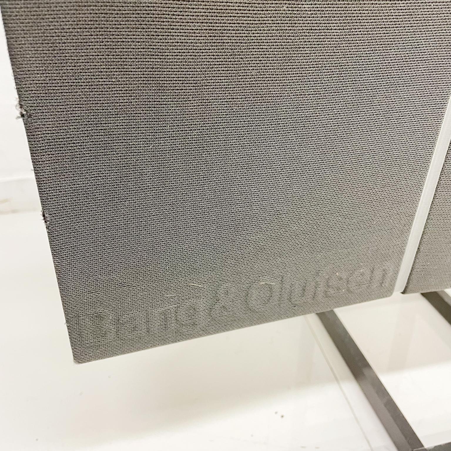 1980s B &O Bang Olufsen Speakers 6513 Red Line 60.2 Floor Pedestals  In Good Condition In Chula Vista, CA