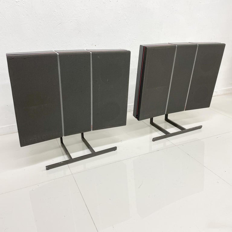 1980s B &O Bang Olufsen Speakers 6513 Red Line 60.2 Floor Pedestals For  Sale at 1stDibs | bang & olufsen 6513 review, bang and olufsen 6513, b&o  6513 speakers
