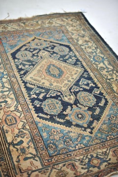 Cool & Earthy Mystical Village Tribal Rug