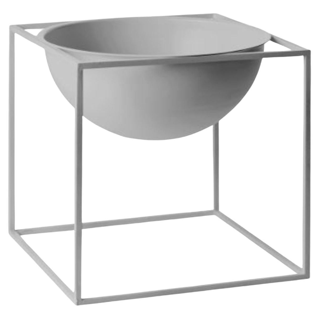 Cool Grey Large Kubus Bowl by Lassen For Sale at 1stDibs