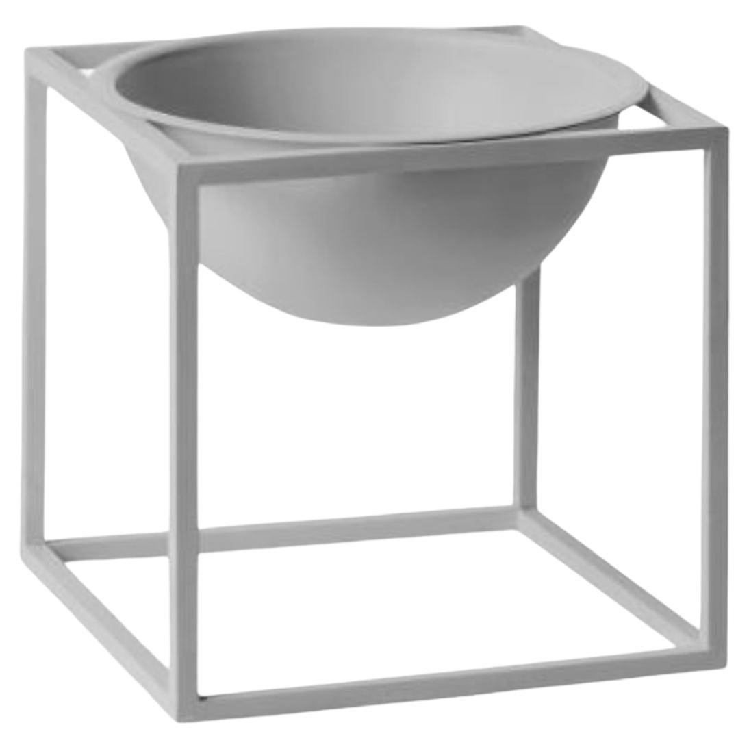 Cool Grey Small Kubus Bowl by Lassen