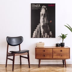 Cool Hand Luke 1967, Czech A1 Film Movie Poster, Milan Grygar