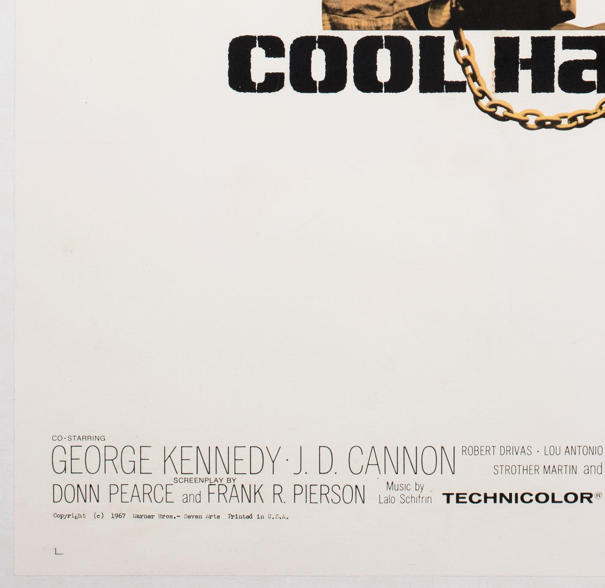Cool Hand Luke 1967 US 1 Sheet Film Poster 1