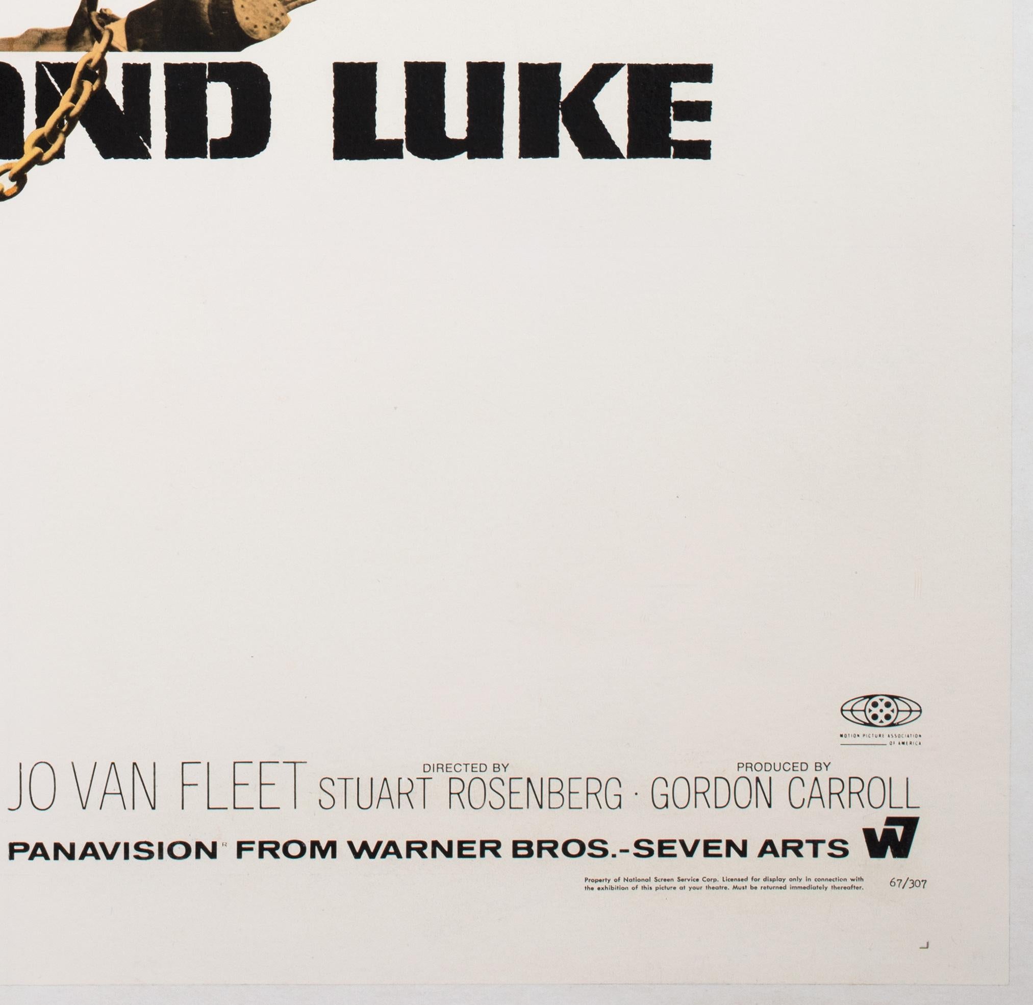 Cool Hand Luke 1967 US 1 Sheet Film Poster 2