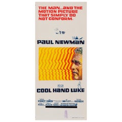 "Cool Hand Luke" Original Retro Australian Daybill Movie Poster, 1967