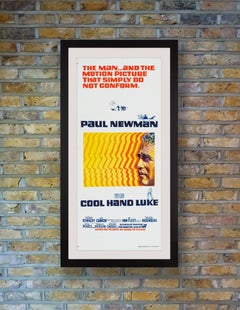 Originales australisches Daybill-Filmplakat „Cool Hand Luke“, 1967