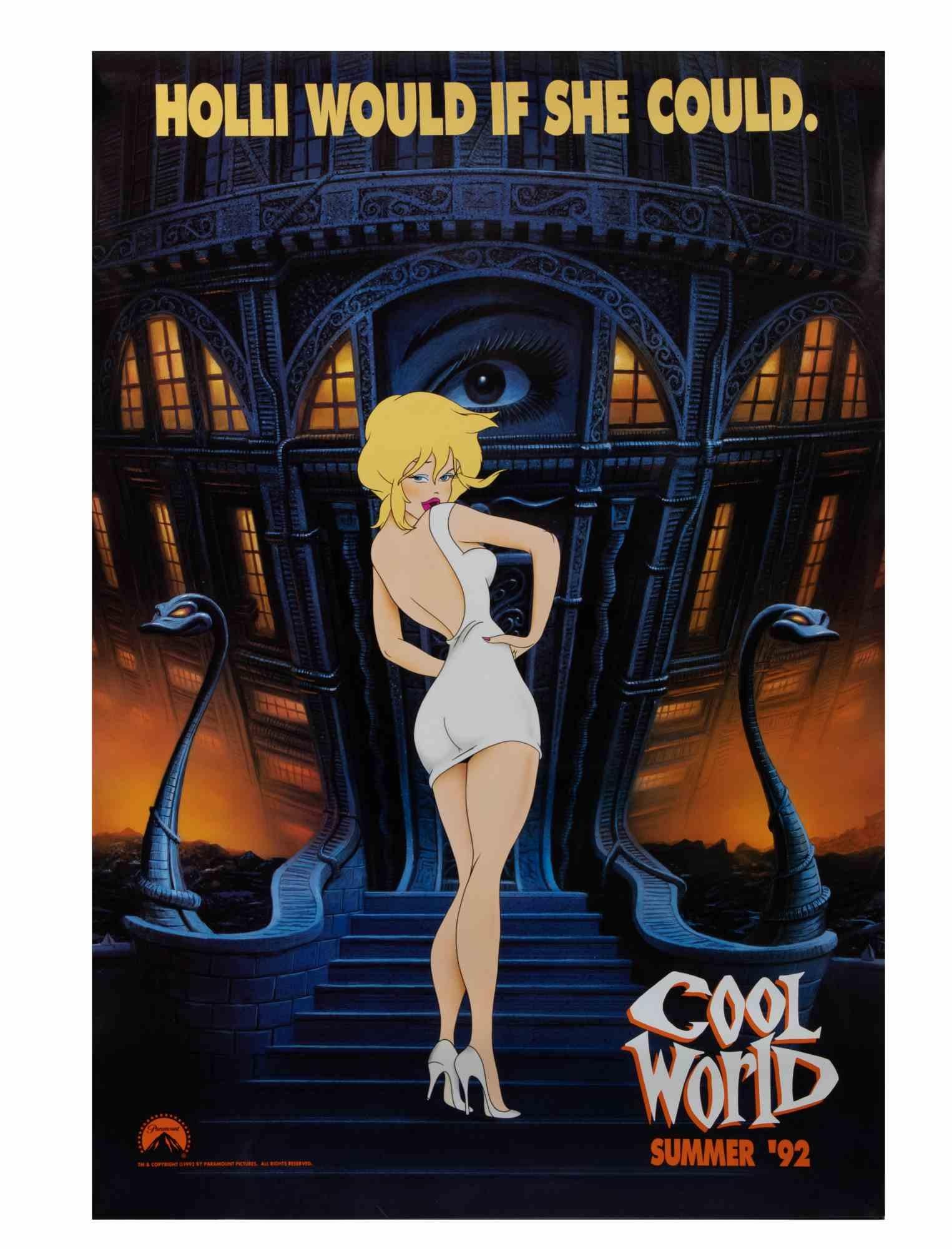 Foglio unico statunitense (27 × 40 pollici), Paramount Pictures.
Diretto da Ralph Bakshi, con Gabriel Byrne, Kim Basinger, Brad Pitt. Il poster raffigura la femme fatale Holli Would in una posa provocante: 
