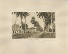 Coolie Dwellings – Tandjong-Morawa, Sumatra, Indonesia (Kleingrothe, c.1900)