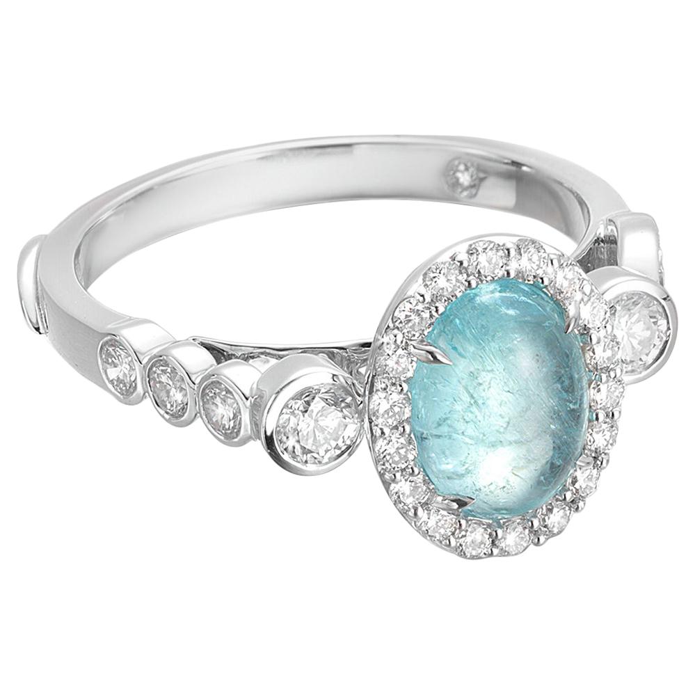 PARAIBA GOLD DIAMOND RING