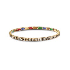 Coomi 20K Gold and Diamond Sagrada Bracelet