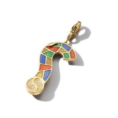 Coomi "Whatever" Question Mark Pendant Set in 20 Karat Gold