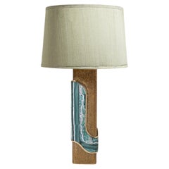Modern brass lamp, Coonoor A in Brass & Semi Precious Stone Viya by Vikram Goyal