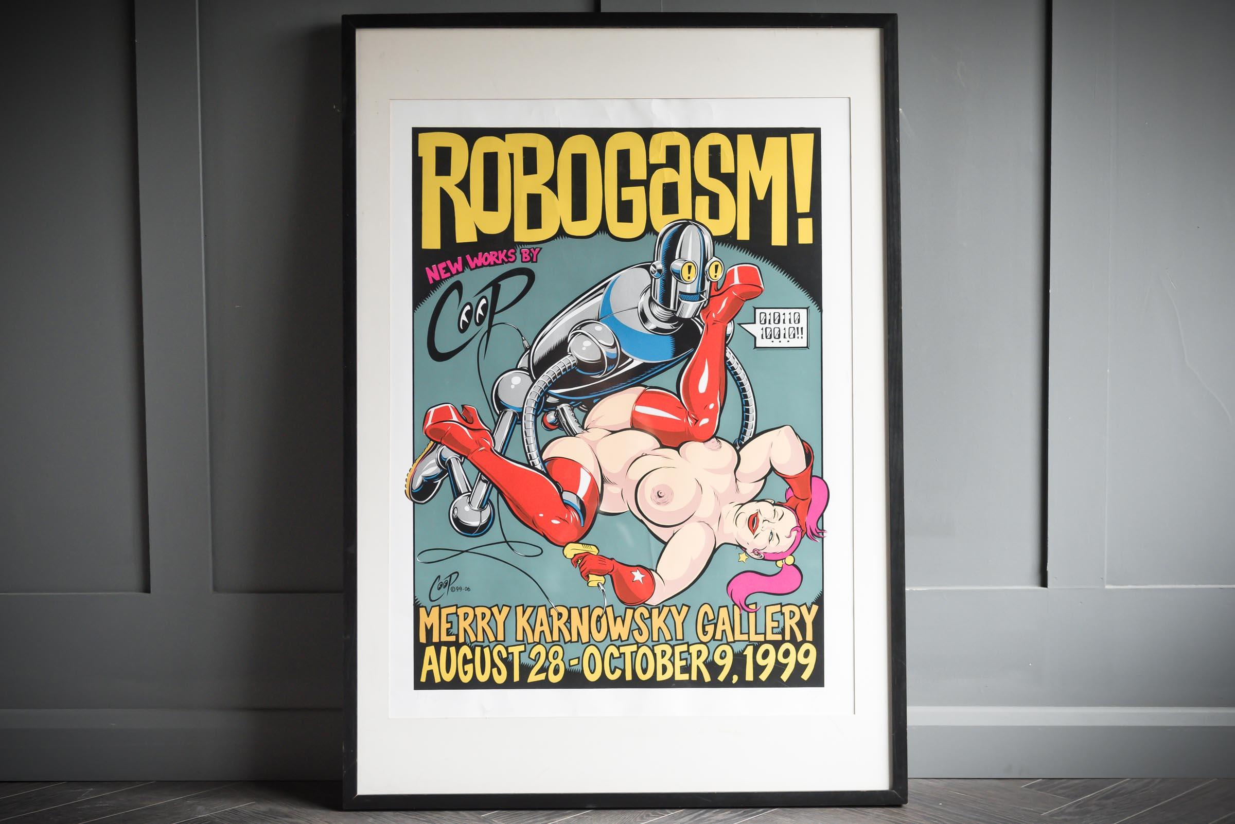 Film poster from Robogasm 1999