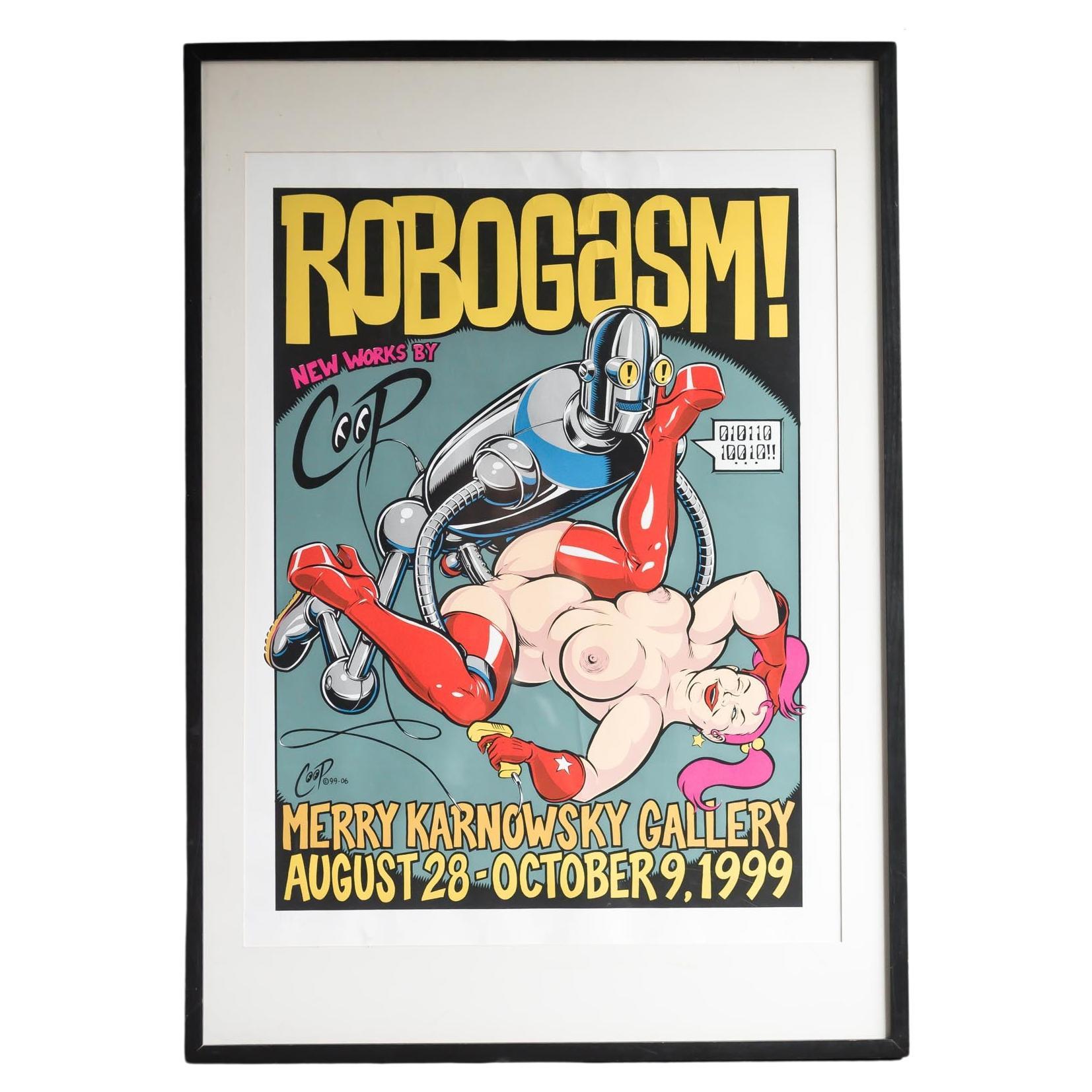 Coop Signed Print "Robogasm" For Sale