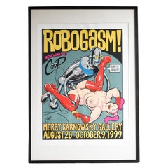 Vintage Coop Signed Print "Robogasm"