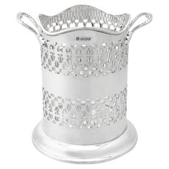 Sottobicchiere in argento antico Cooper Brothers & Sons
