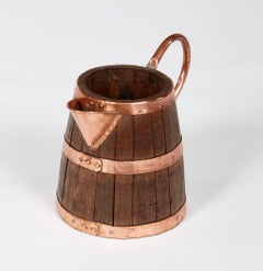 Coopered Cider Pitcher