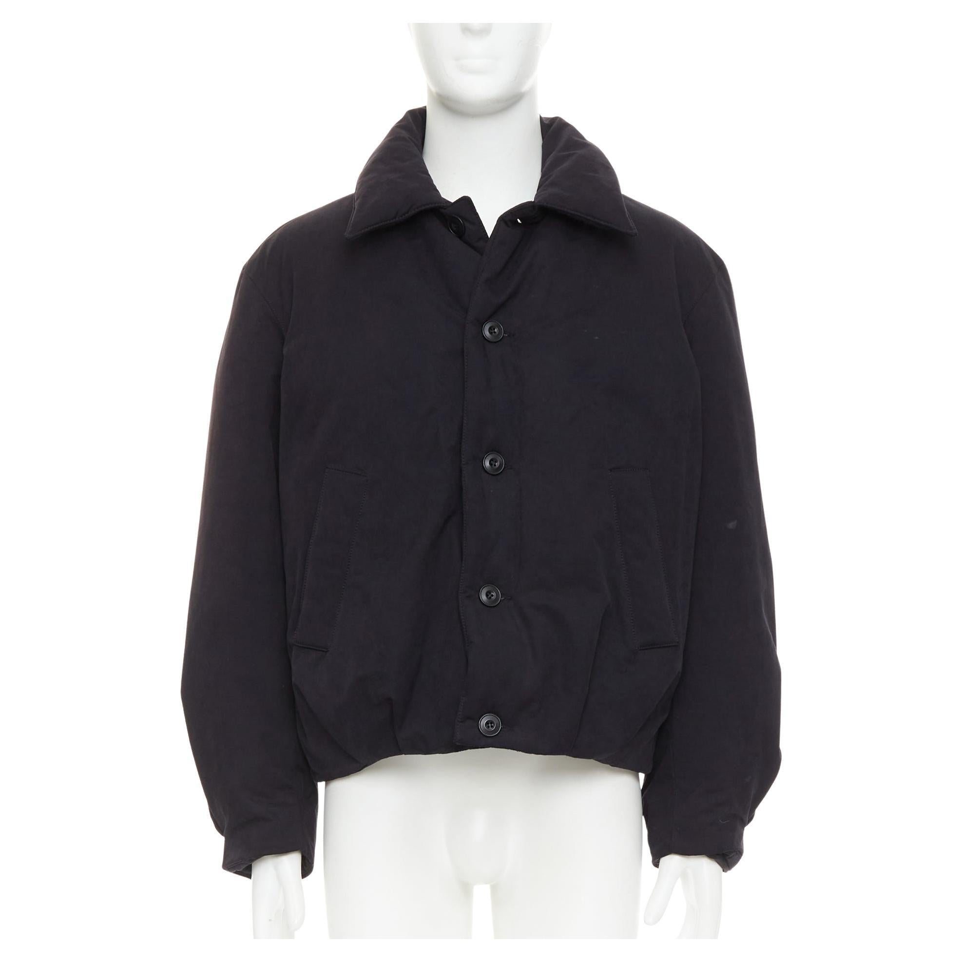 COOR Corea Chaqueta Minimal Cara de pluma de pato en mezcla de algodón negro M en venta
