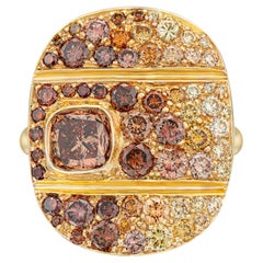 Diamante colorato "Cop Cot" Simon Ardem New York Collezione Autunno