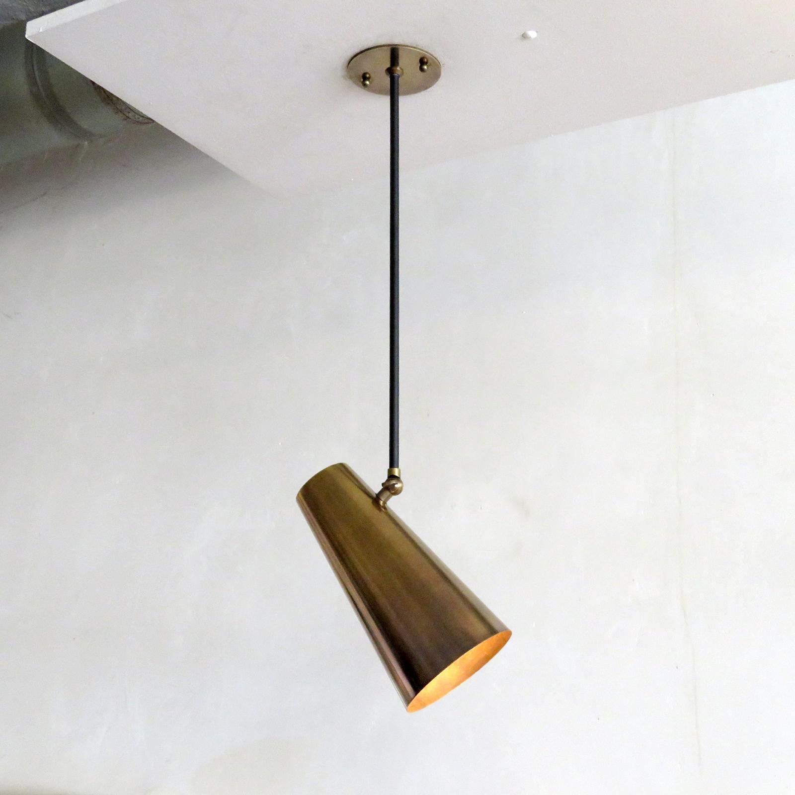 Copa Brass Ceiling Lights by Gallery L7 3
