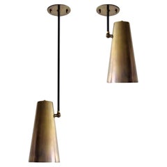Copa Brass Ceiling Lights by Gallery L7