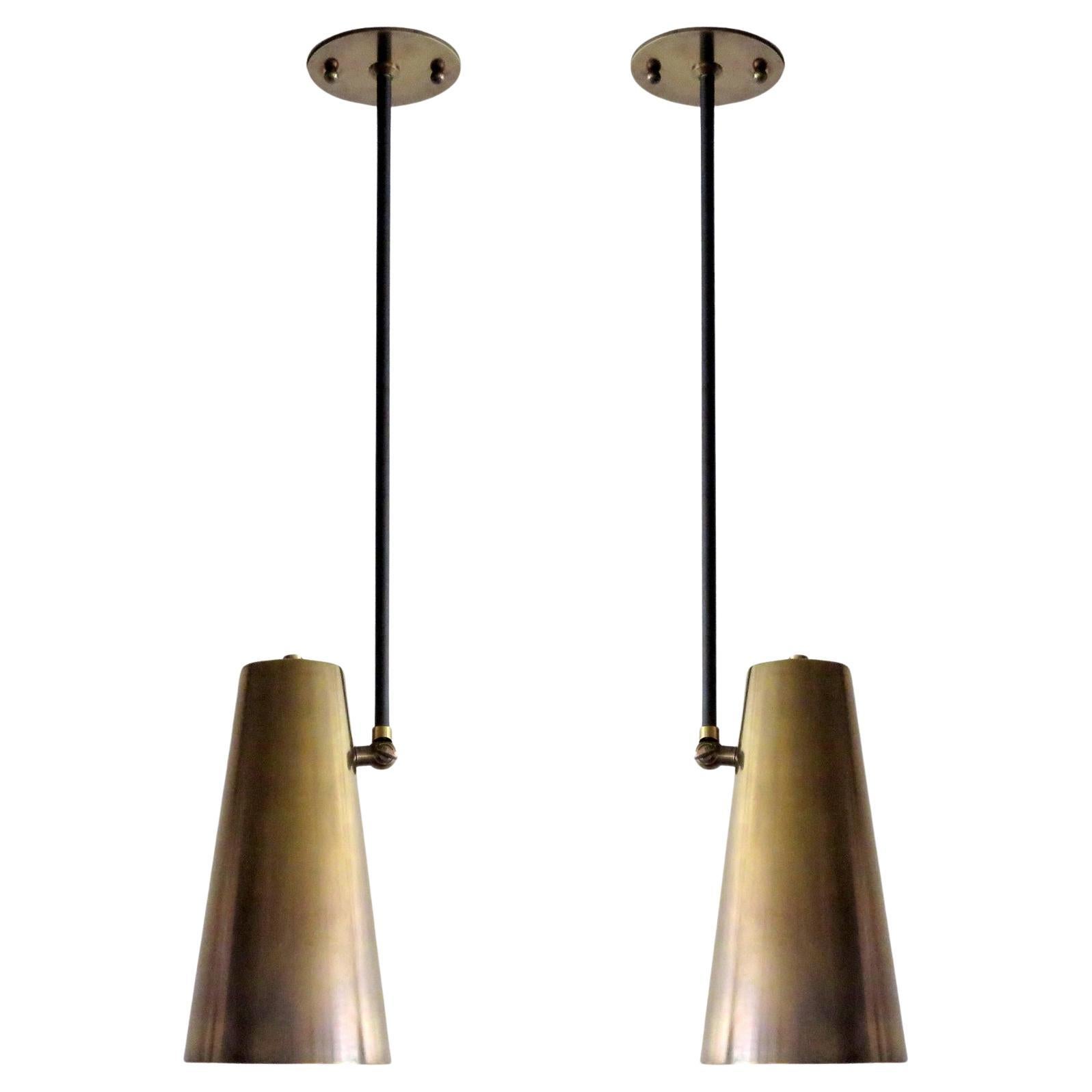 Copa Brass Ceiling Lights by Gallery L7