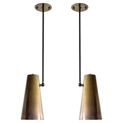 Copa Brass Ceiling Lights by Gallery L7