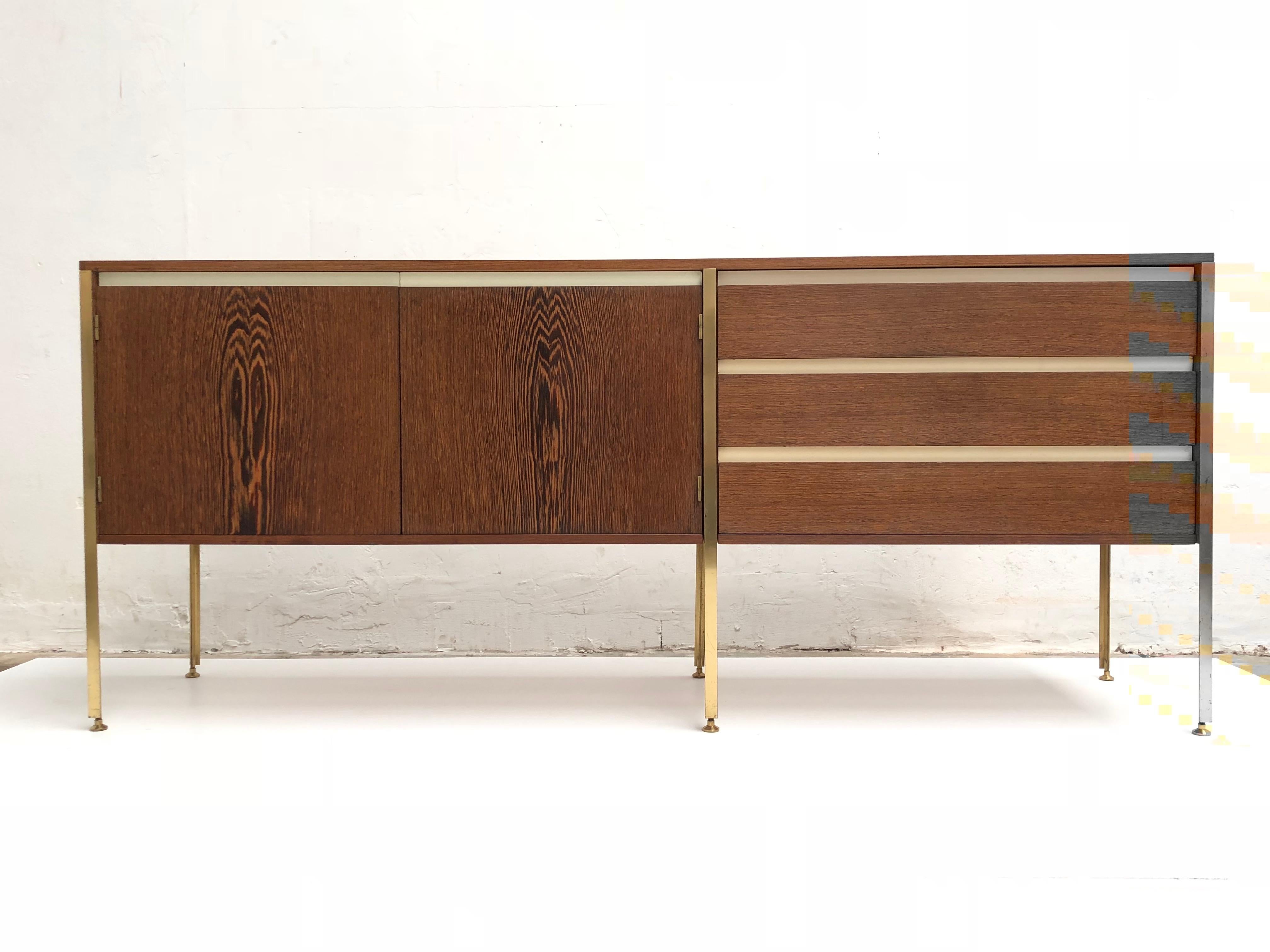 'Copal' Credenza in Panga Panga by Kho Liang le & Wim Crouwel for Fristho, 1960 3
