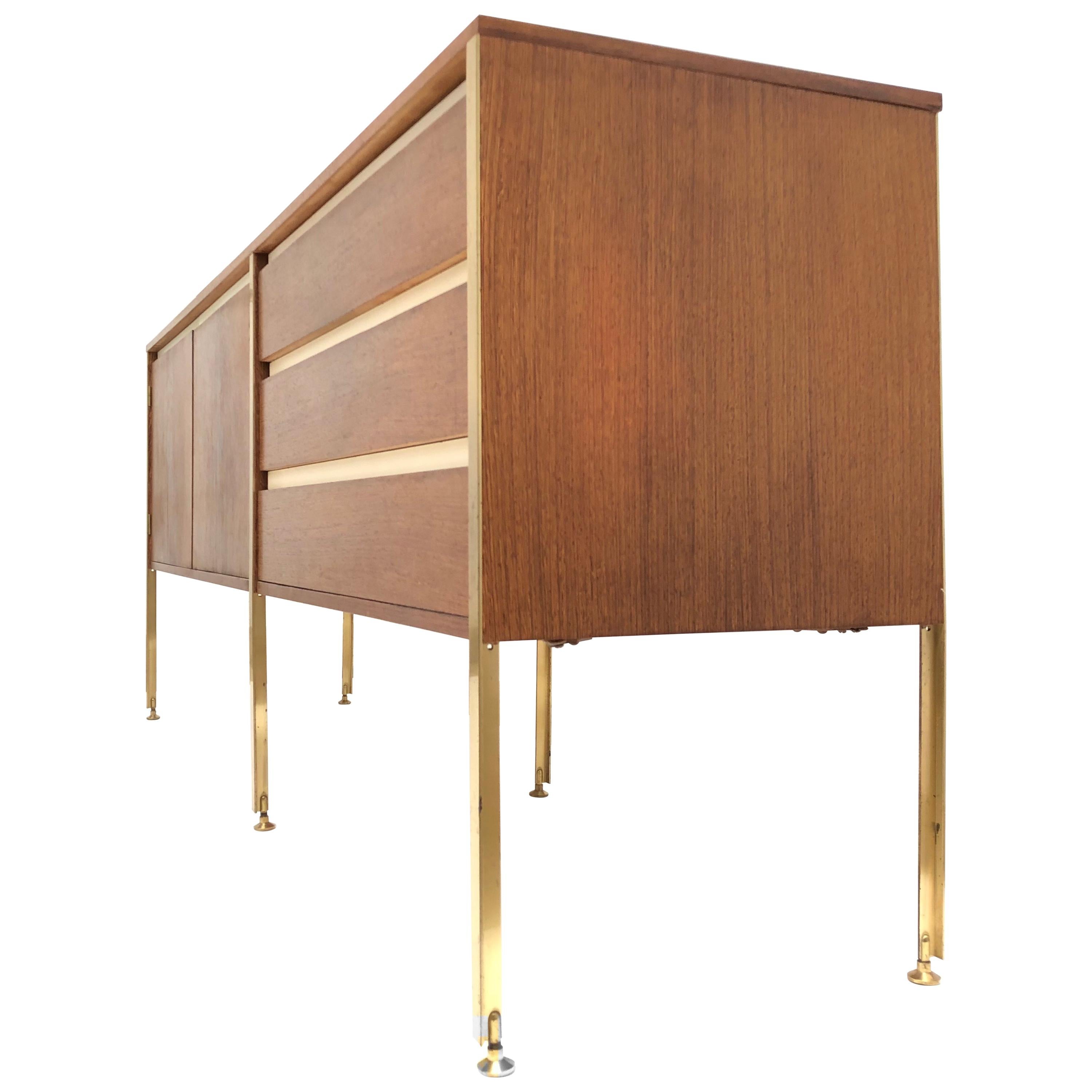 'Copal' Credenza in Panga Panga by Kho Liang le & Wim Crouwel for Fristho, 1960