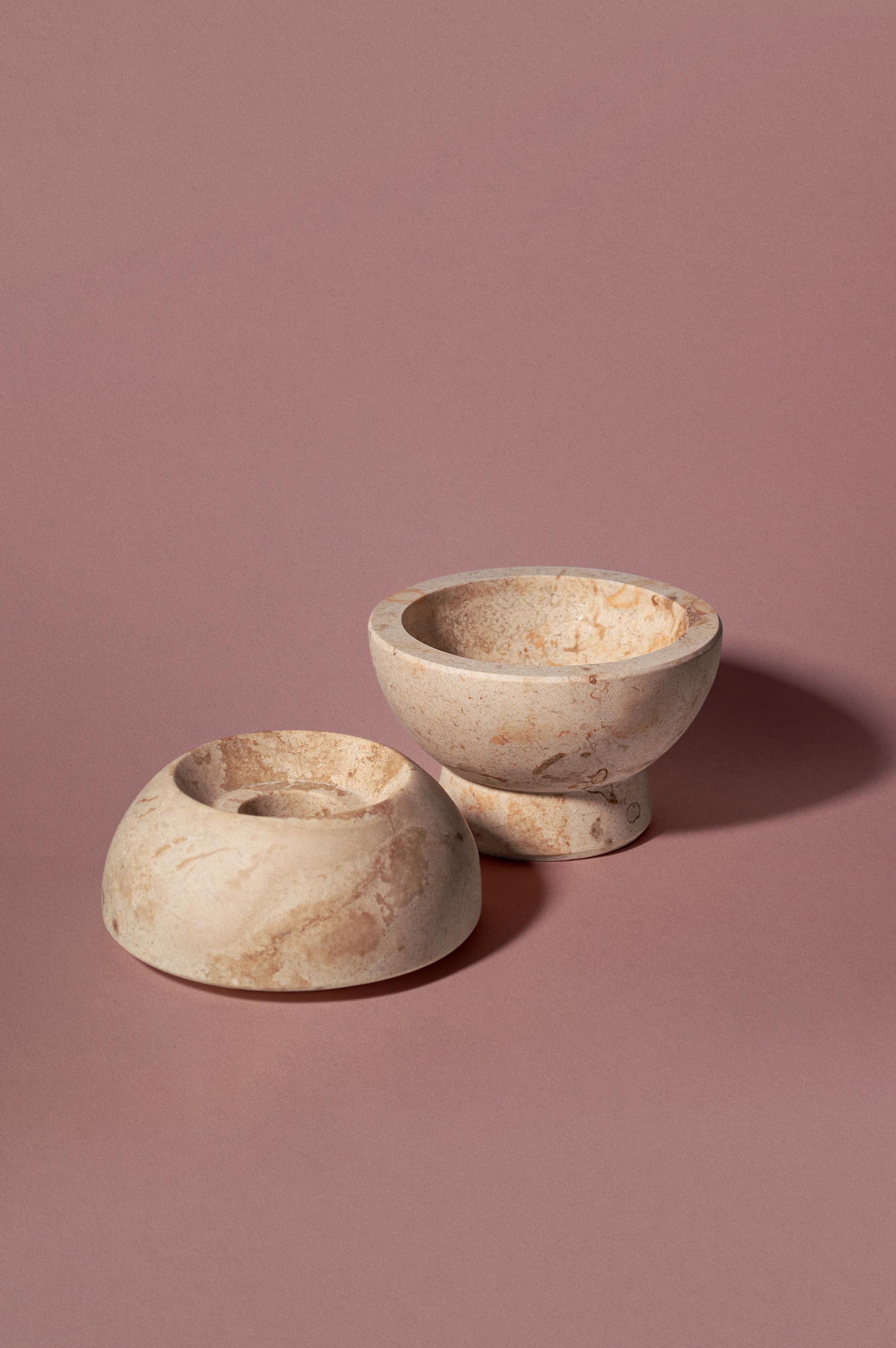 Moderno Bruciatori d'incenso in pietra Maya Contemporary di ACOOCOORO -COPALERA N.° 6 in vendita