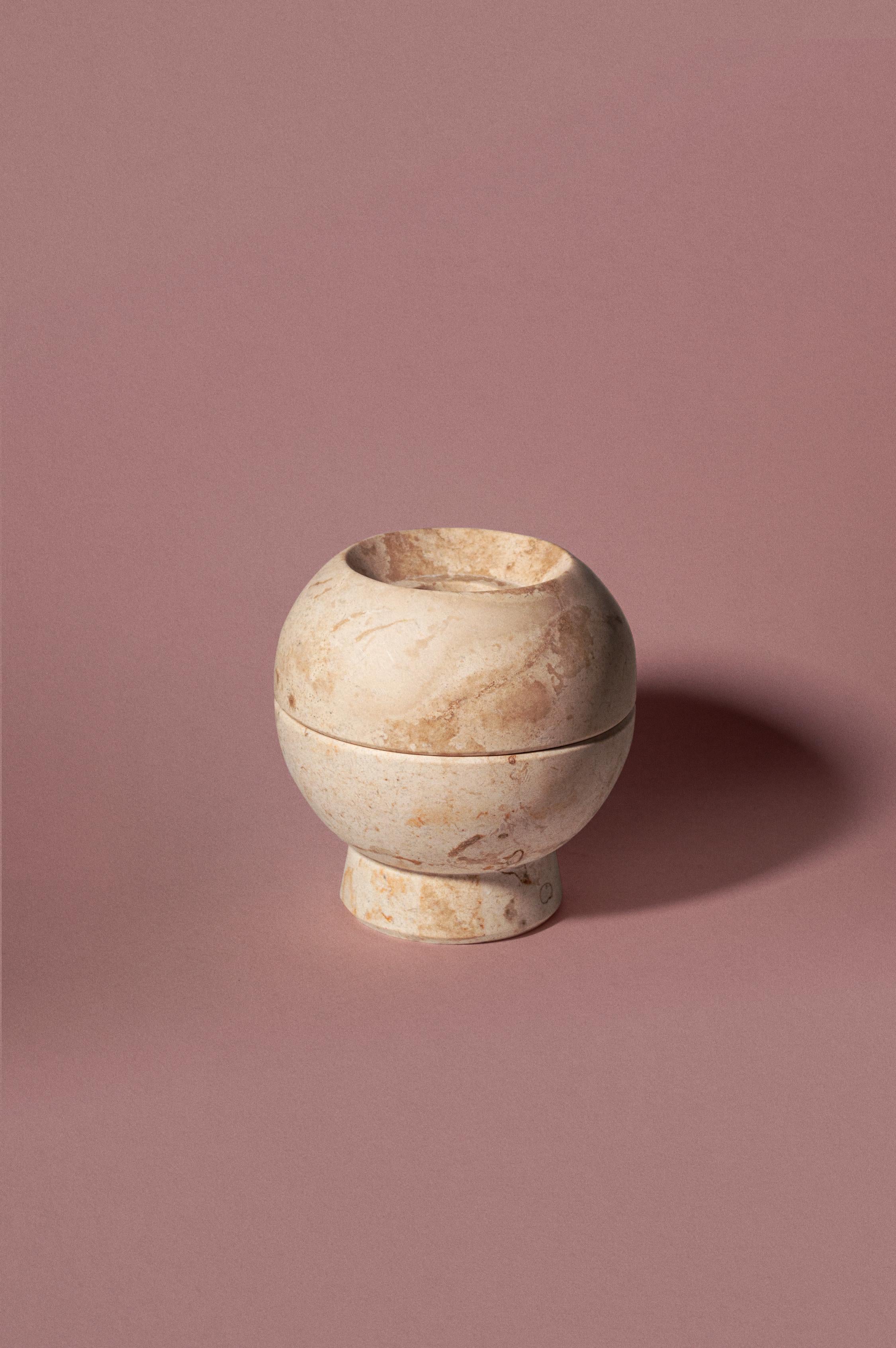 Messicano Bruciatori d'incenso in pietra Maya Contemporary di ACOOCOORO -COPALERA N.° 6 in vendita