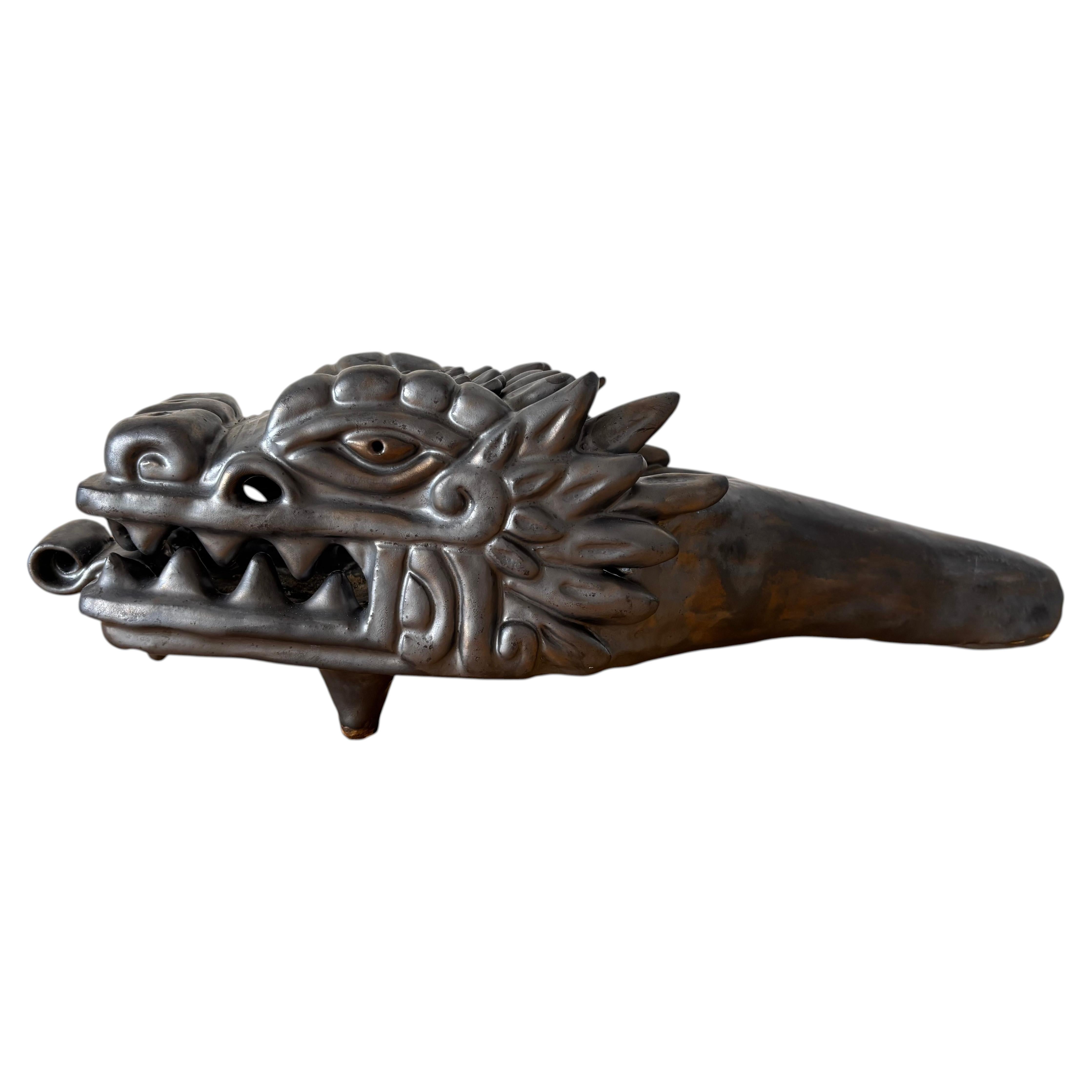 Copalera “Quetzalcoatl” — Sculptural Incense Burner For Sale