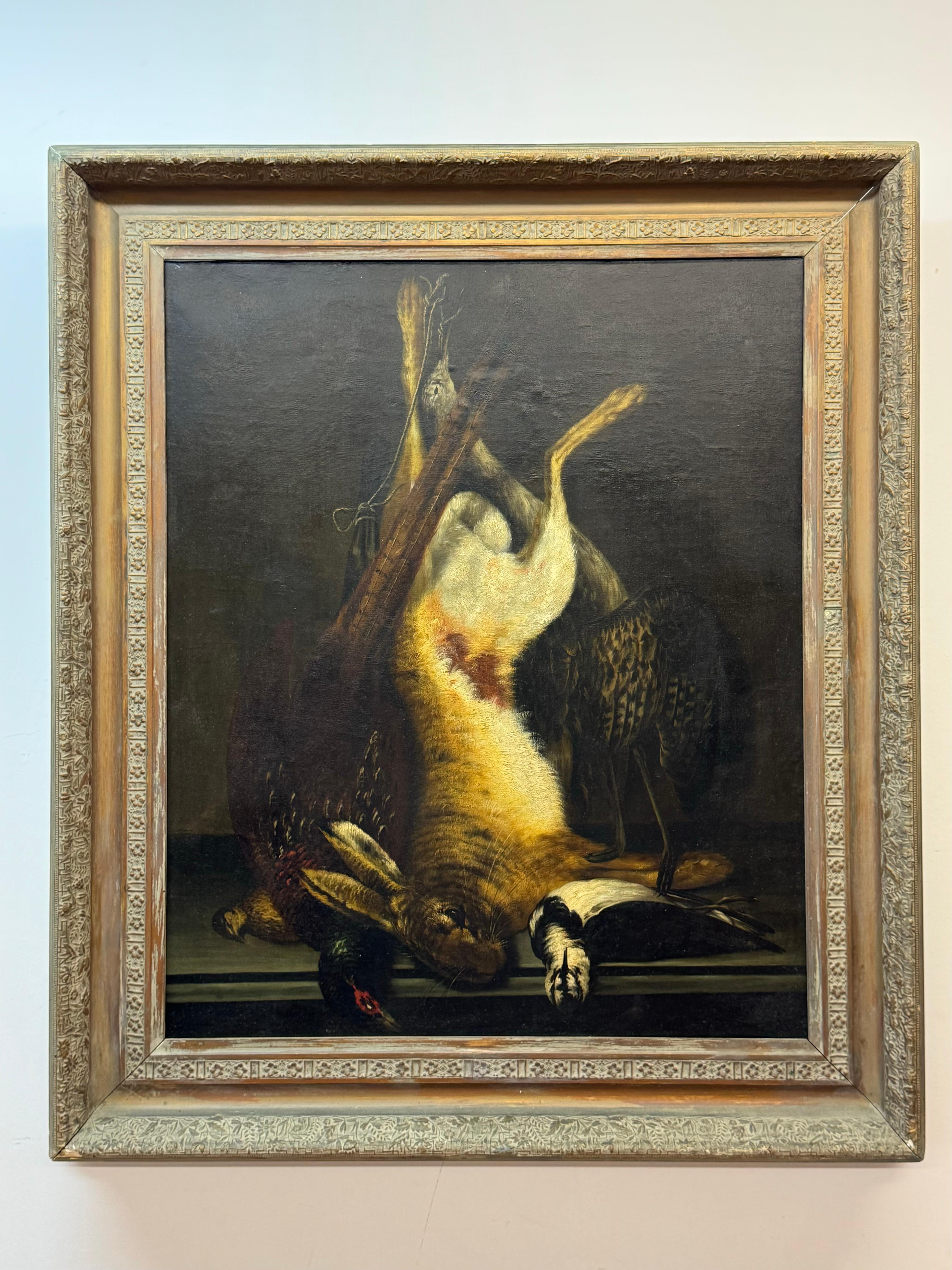 Animal Painting Copeland - Nature morte au lièvre et au faisan