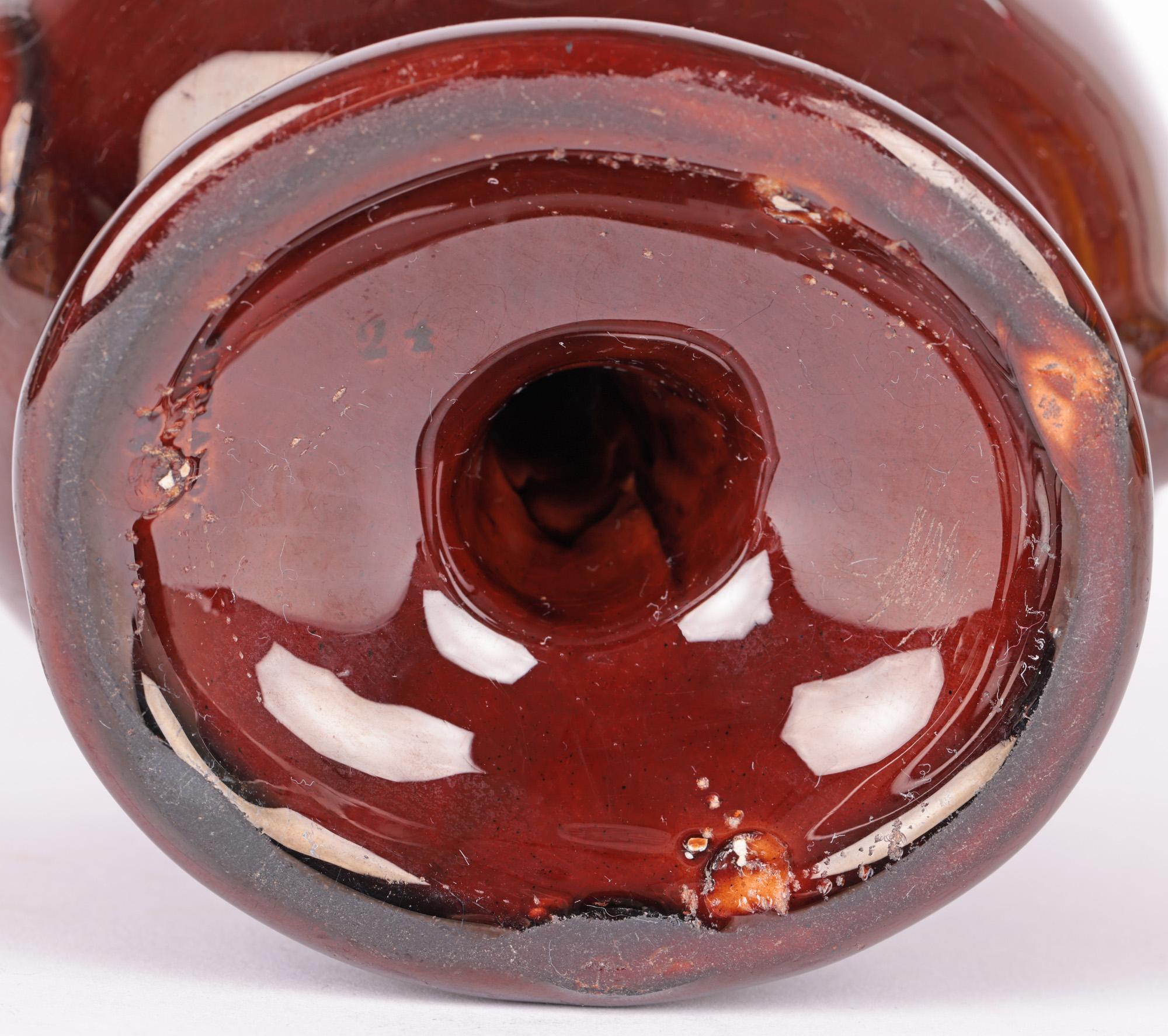 Copeland Antike glasierte Treacle-Teekanne aus Cadogan-Keramik im Angebot 6
