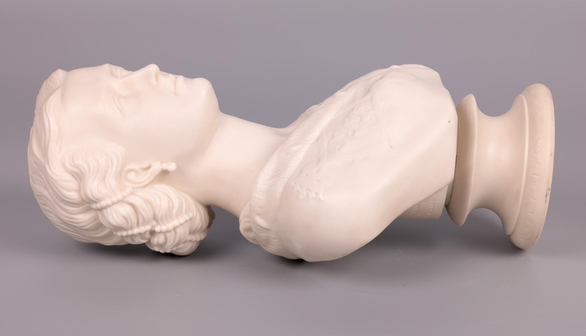 Copeland FL Miller Princess of Wales Parian Bust, 1863 For Sale 1