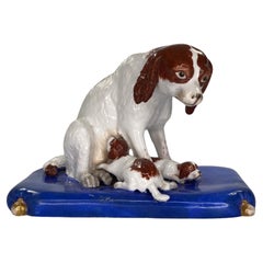 Copeland & Garrett Gruppe von Spaniels, um 1840