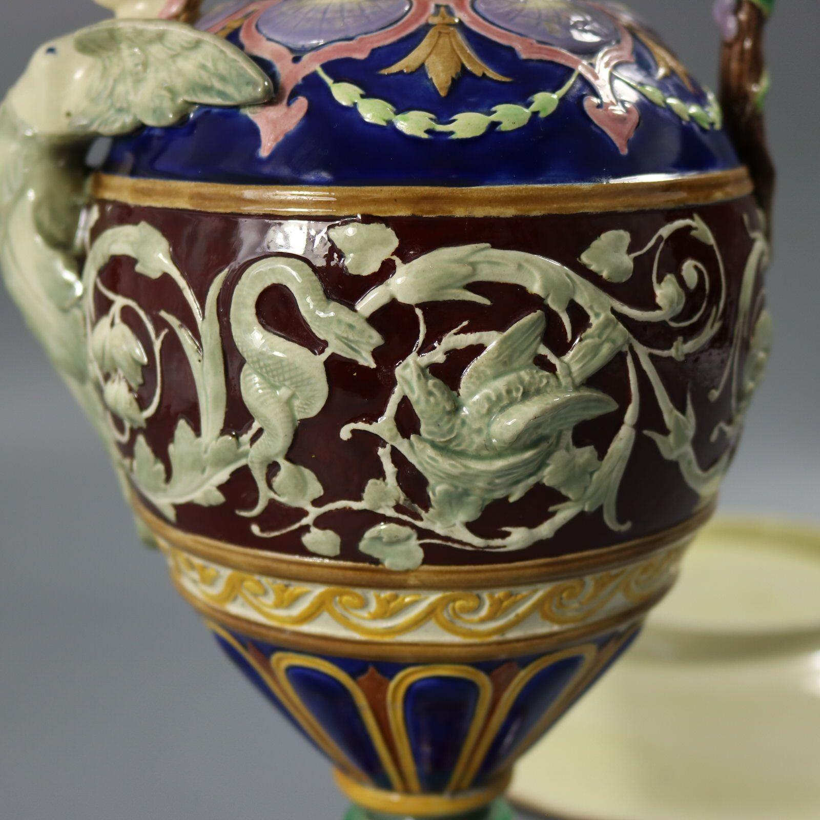 Copeland Maiolica stile rinascimentale e supporto in vendita 7