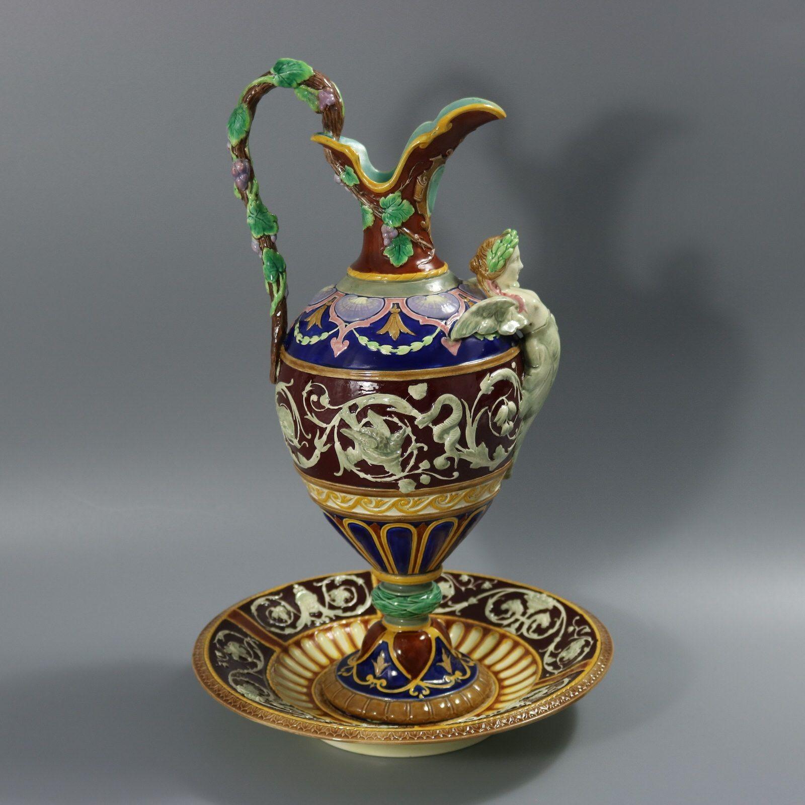 Majolica Copeland Maiolica stile rinascimentale e supporto in vendita