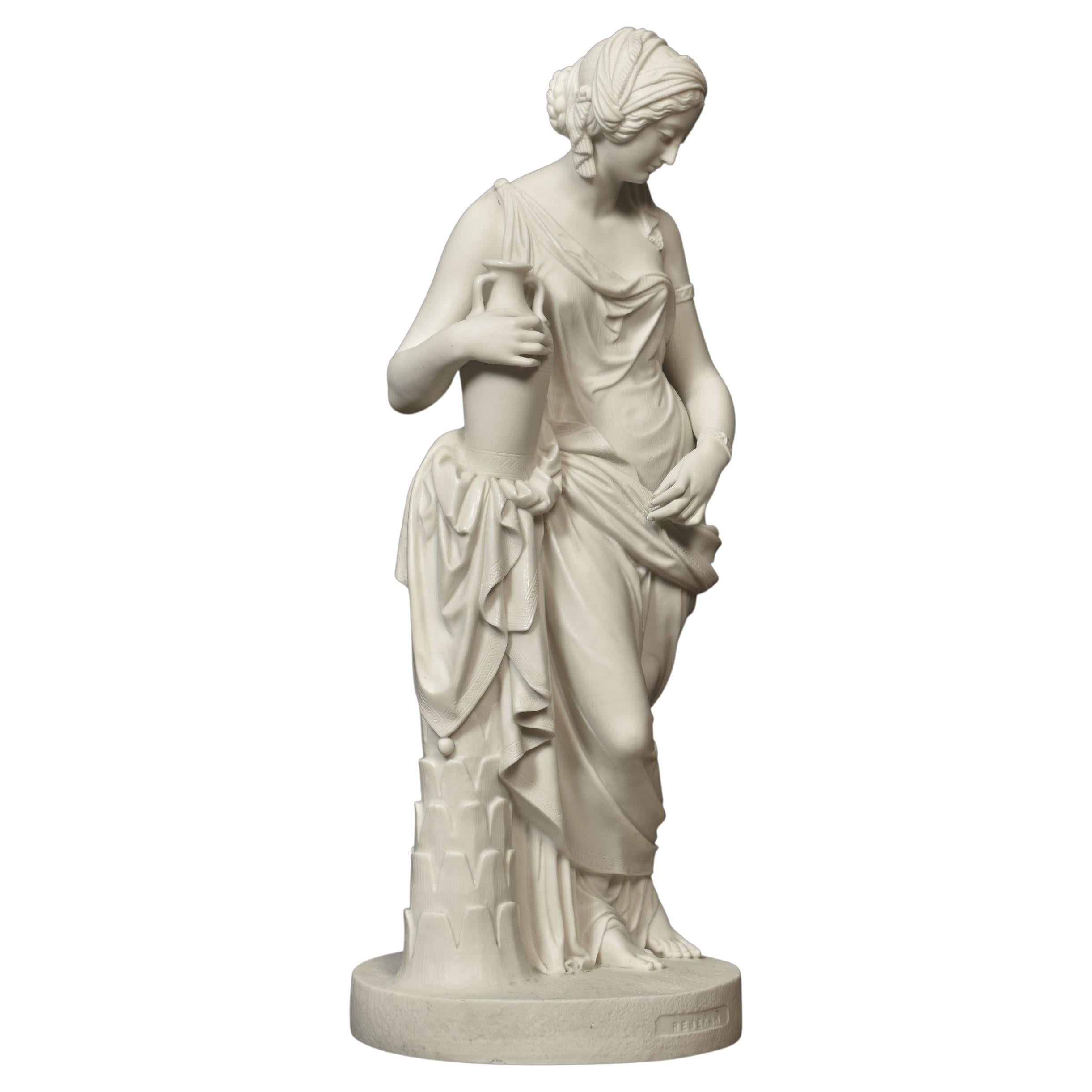 Copeland Parian Figure of Rebekah For Sale