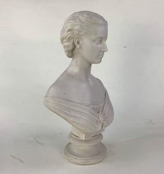 Copeland Parianware Bust of Princess Alexandra, 1863