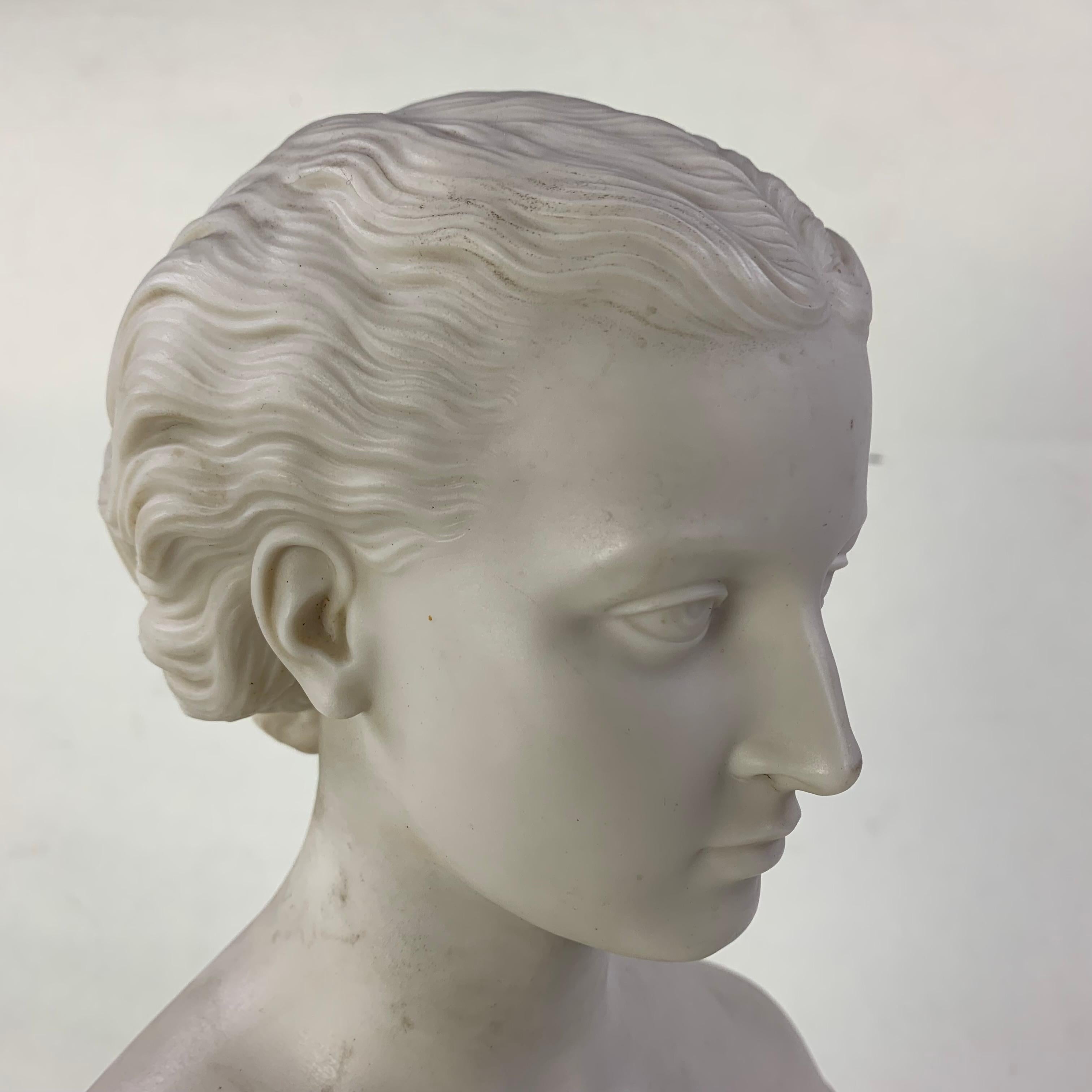 Copeland Parianware Bust of Princess Alexandra, 1863 1