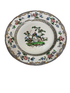 Copeland Spode Chinoiserie-Teller – Ein Paar