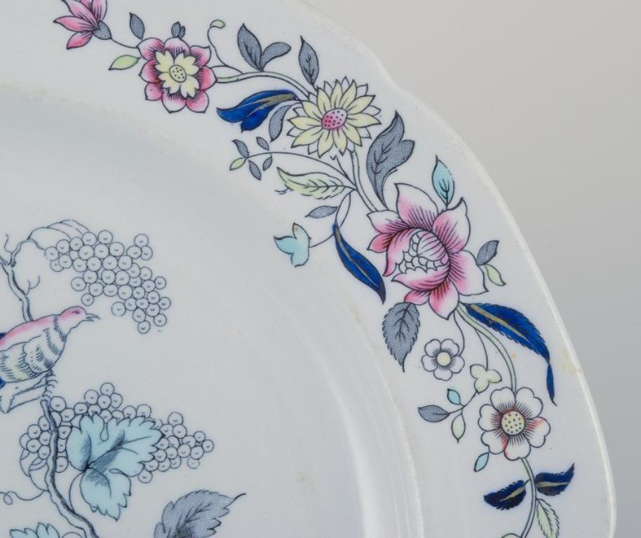 Copeland Spode, Inglaterra. Cinco platos llanos de loza. Aproximadamente 1930 Glaseado en venta