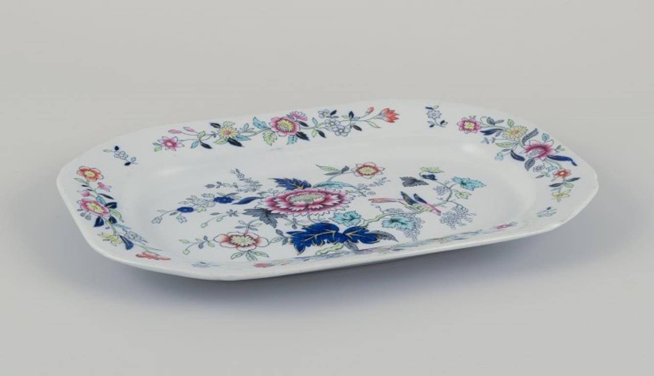Copeland Spode, Inglaterra. Plato ovalado y cuenco ovalado de loza. Fayenza en venta