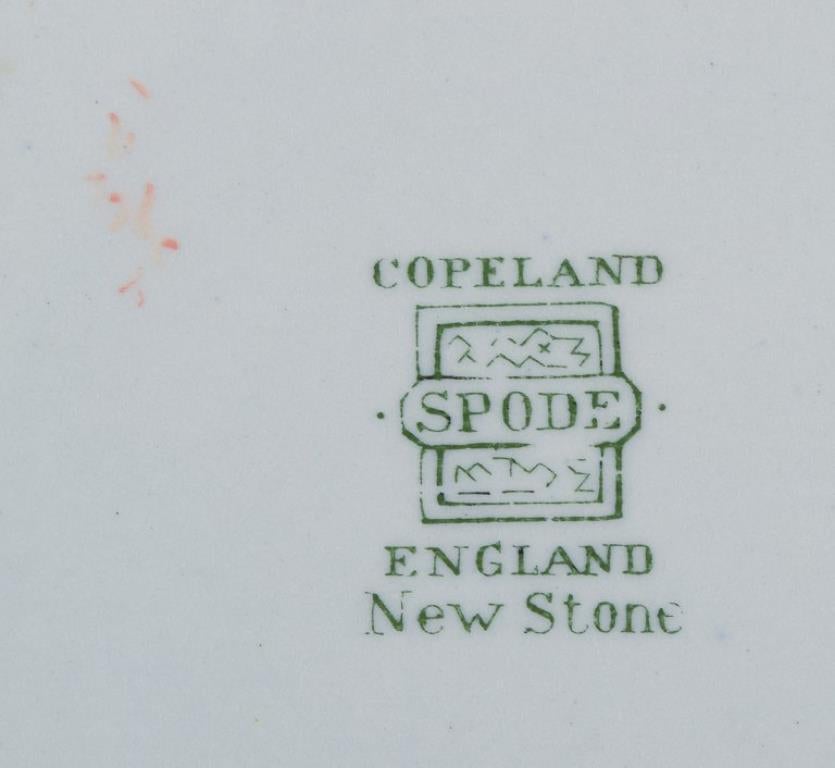 Copeland Spode, Inglaterra. Plato ovalado y cuenco ovalado de loza. en venta 2