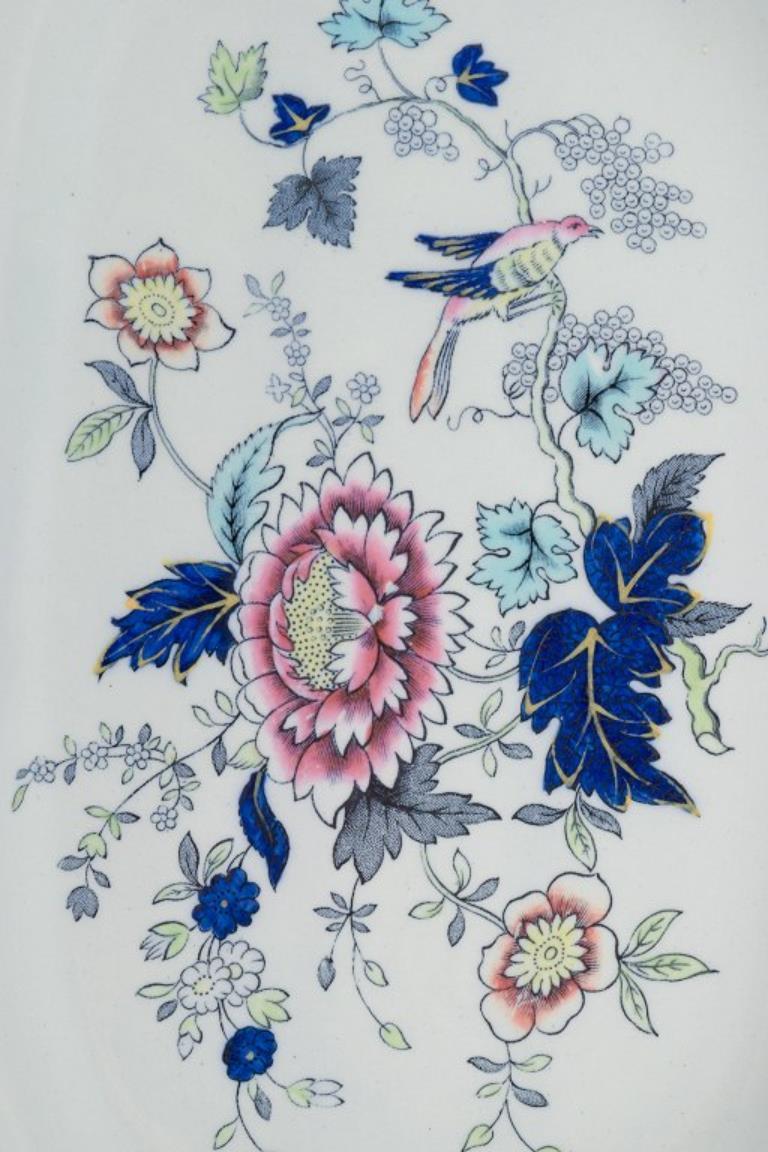Faïence Copeland/Spode, Angleterre. Deux plats ovales en faïence. Vers les années 1930 en vente