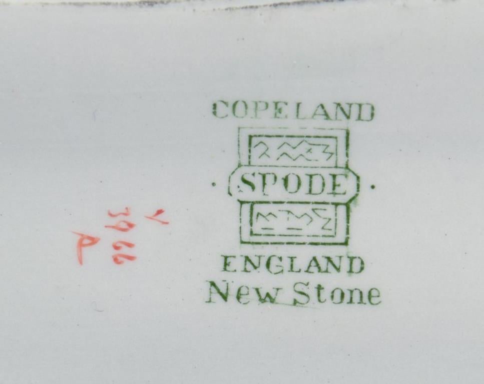 Copeland/Spode, Angleterre. Deux plats ovales en faïence. Vers les années 1930 en vente 1