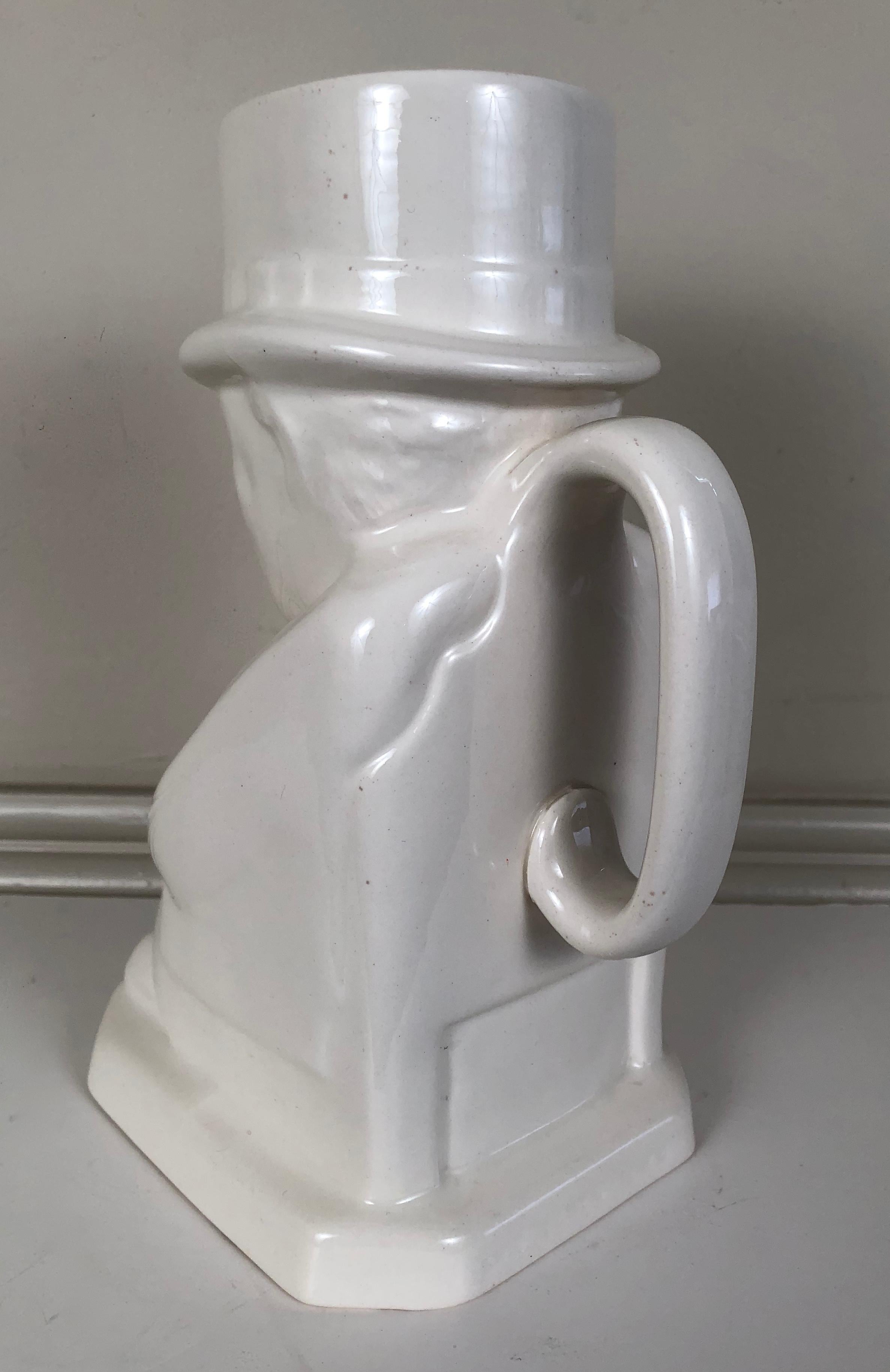 spode glass pitcher