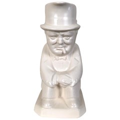 Copeland Spode Eric Olsen Water Pitcher Toby Jug Sir Winston Churchill
