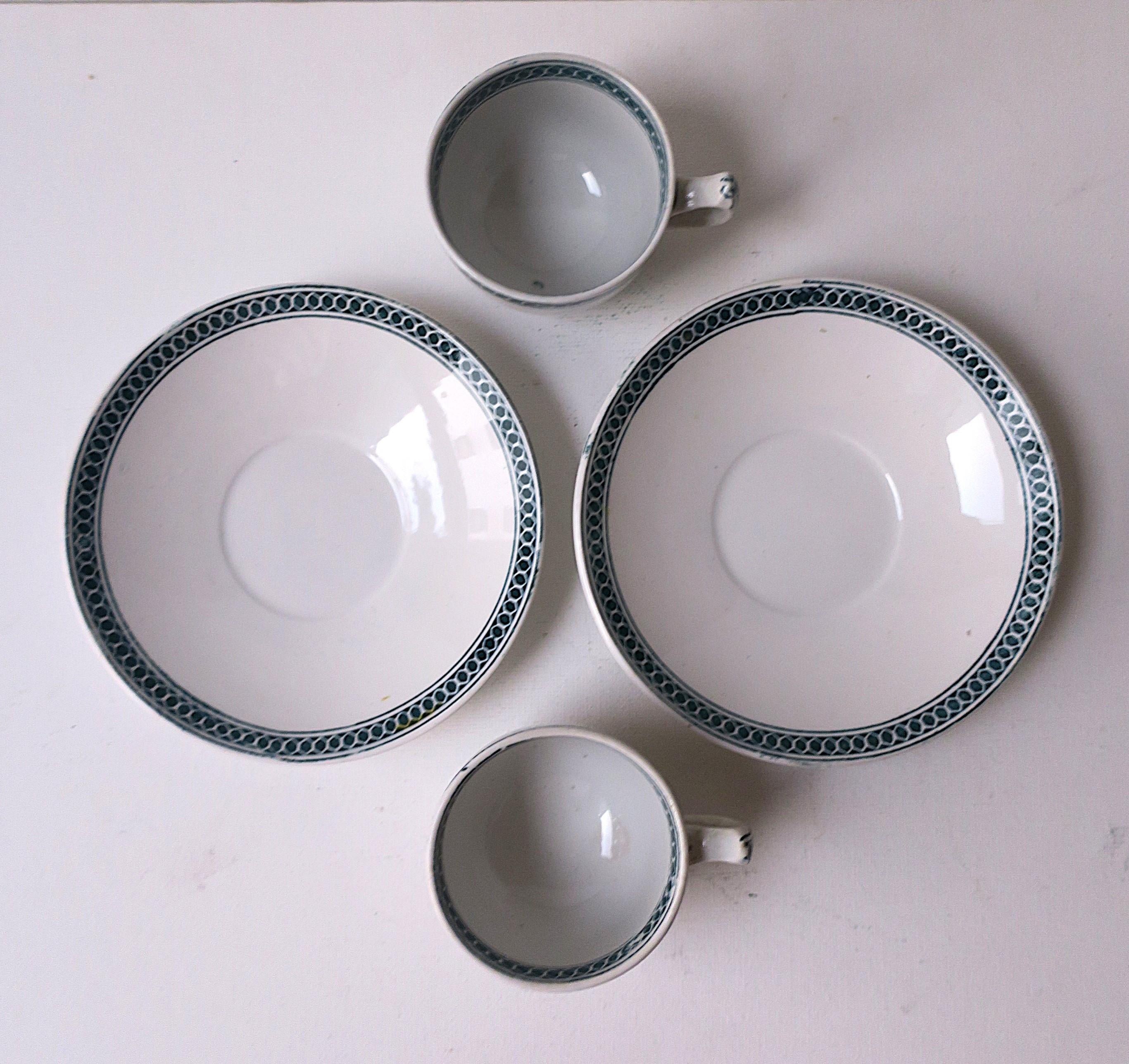 Service à café expresso Copeland Spode, vers le 19e siècle en Angleterre en vente 12